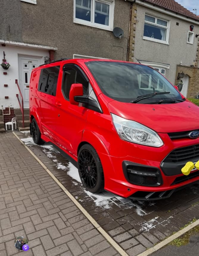 Ford Transit Custom (after)