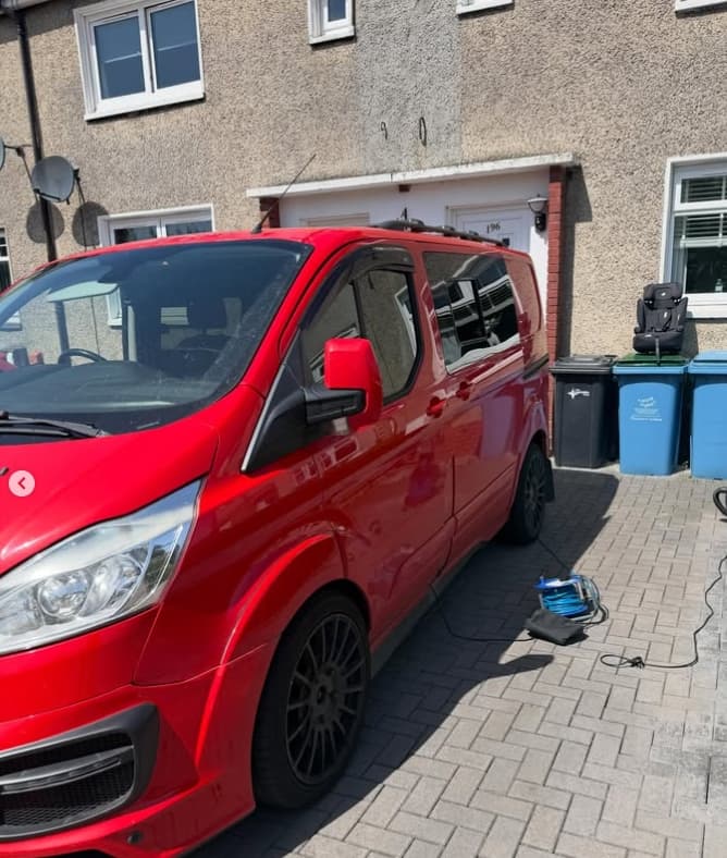 Ford Transit Custom (before)
