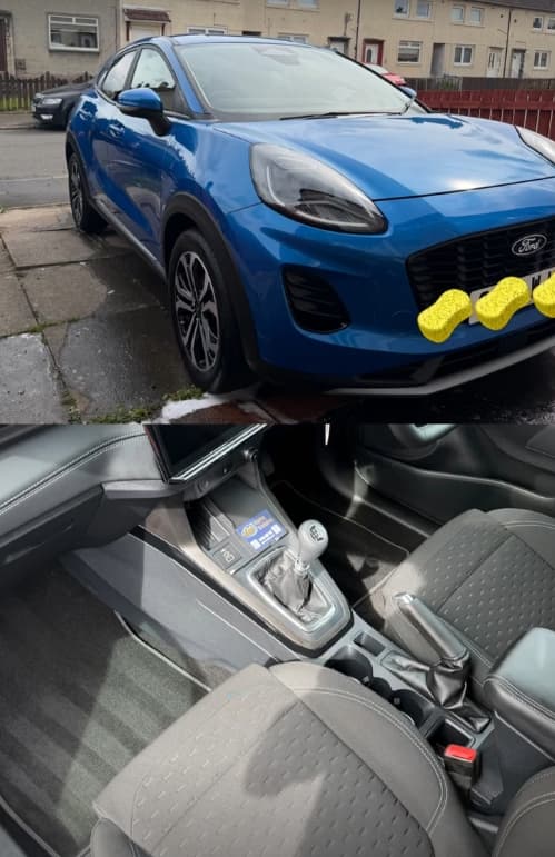 Ford Puma — Exterior wash & interior tidy