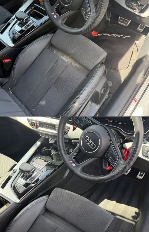 Audi A4 — Interior detail