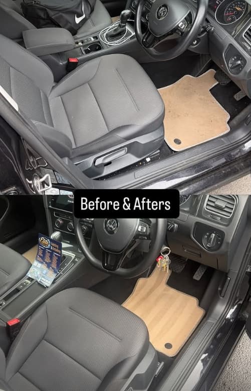 VW Golf — Full interior valet